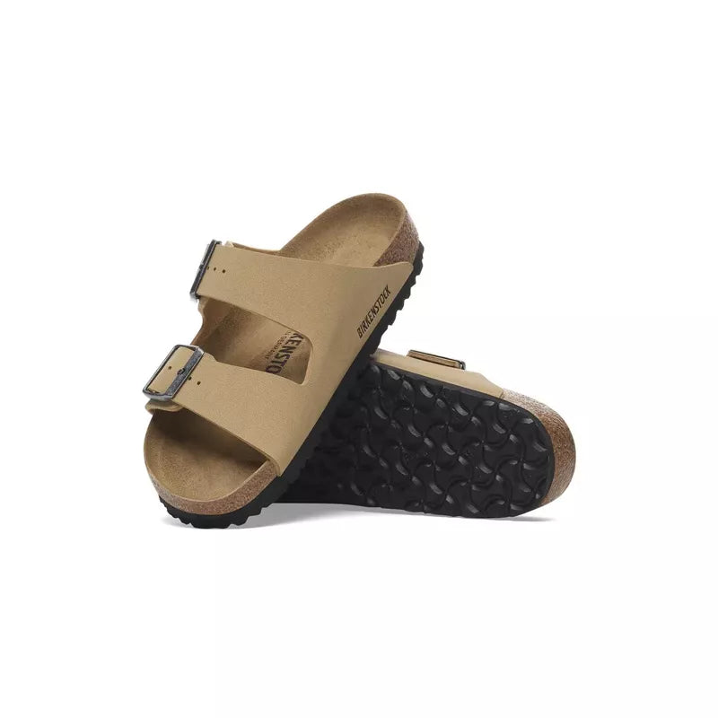Sandales Birkenstock Arizona Syn Étroite - Latte