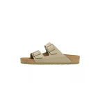 Sandales Femme Birkenstock Arizona Birko-Flor Étroite - Beige