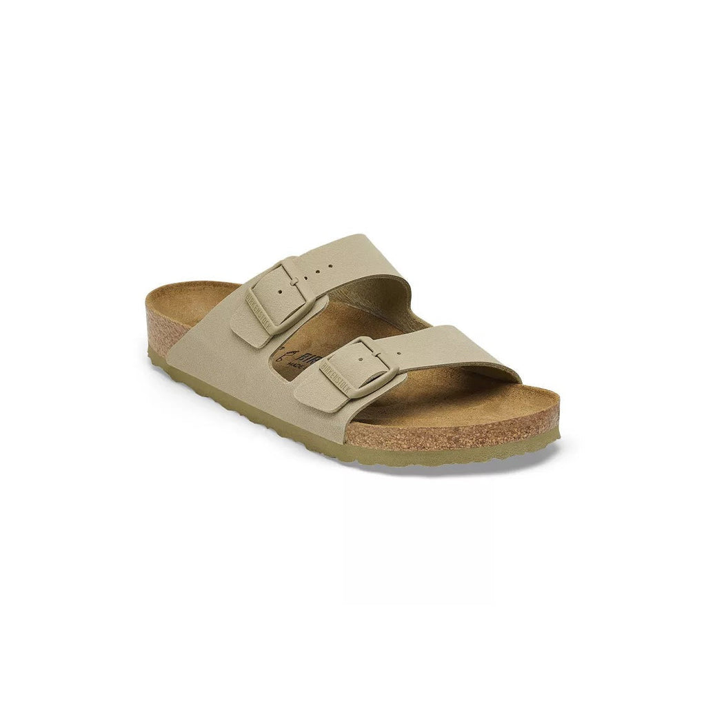 Sandales Femme Birkenstock Arizona Birko-Flor Étroite - Beige