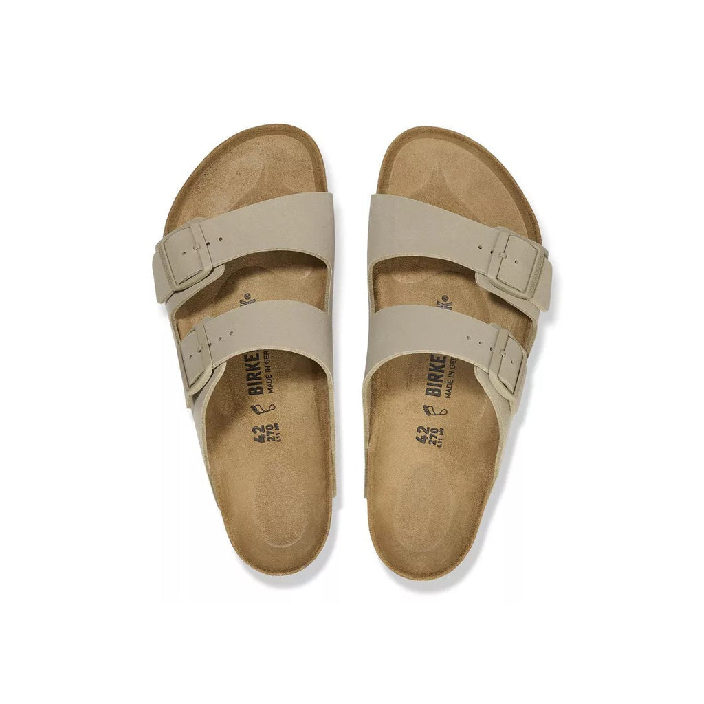 Sandales Femme Birkenstock Arizona Birko-Flor Étroite - Beige