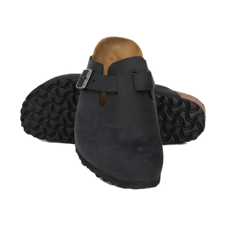 Sandales Birkenstock Boston Leoi - Noir