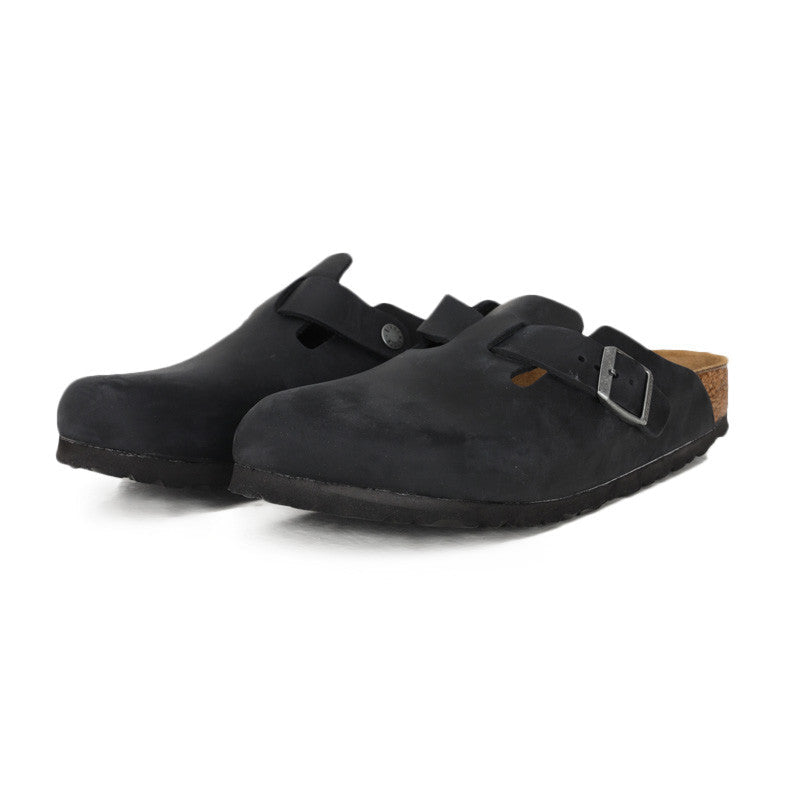 Sandales Birkenstock Boston Leoi - Noir