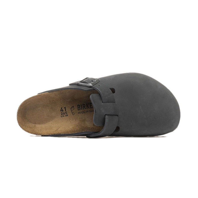 Sandales Boston - Noir Beige