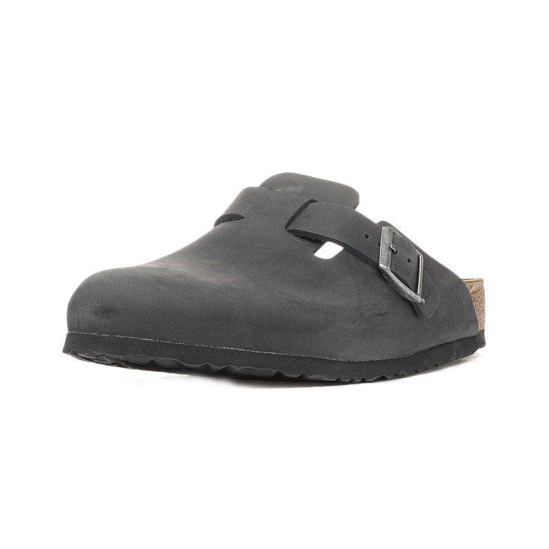 Sandales Boston - Noir Beige