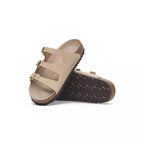 Sandales Florida Nubuck Étroite - Beige/Marron/Noir