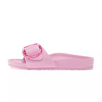 Sandales Madrid Big Buckle Étroite - Rose Clair