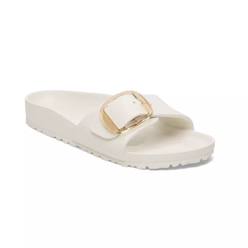 Sandales Madrid Big Buckle Étroite - Ecru/Beige
