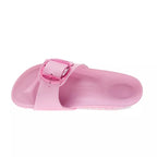 Sandales Madrid Big Buckle Étroite - Rose Clair