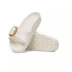 Sandales Madrid Big Buckle Étroite - Ecru/Beige