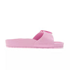 Sandales Madrid Big Buckle Étroite - Rose Clair