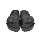 Sandales Madrid Big Buckle - Noir Foncé