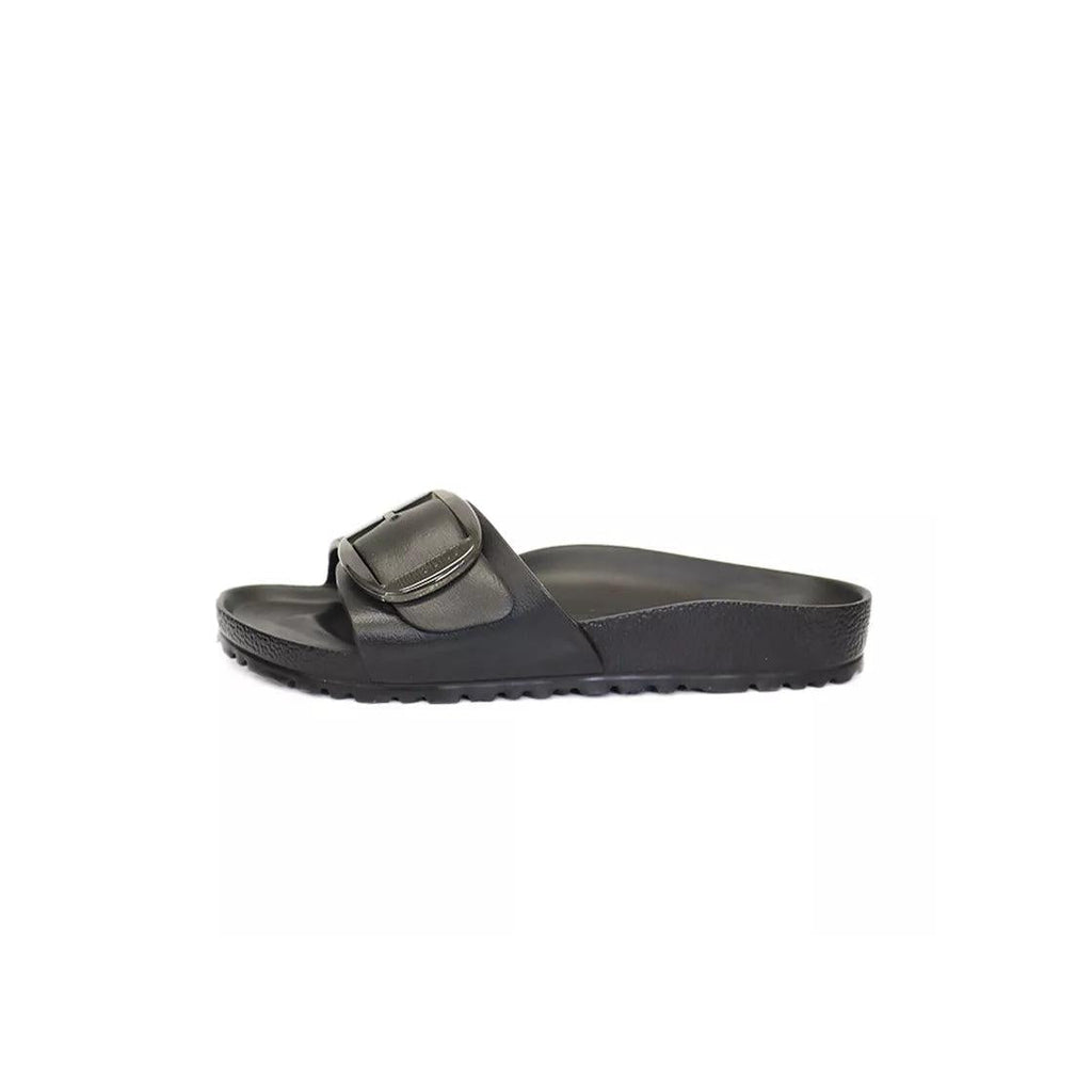 Sandales Madrid Big Buckle - Noir Foncé