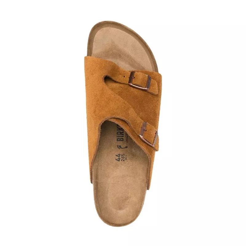 Sandales Zurich Suede - Marron Et Beige