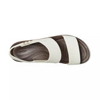 Sandales Brooklyn Cork Low Wedge - Blanc