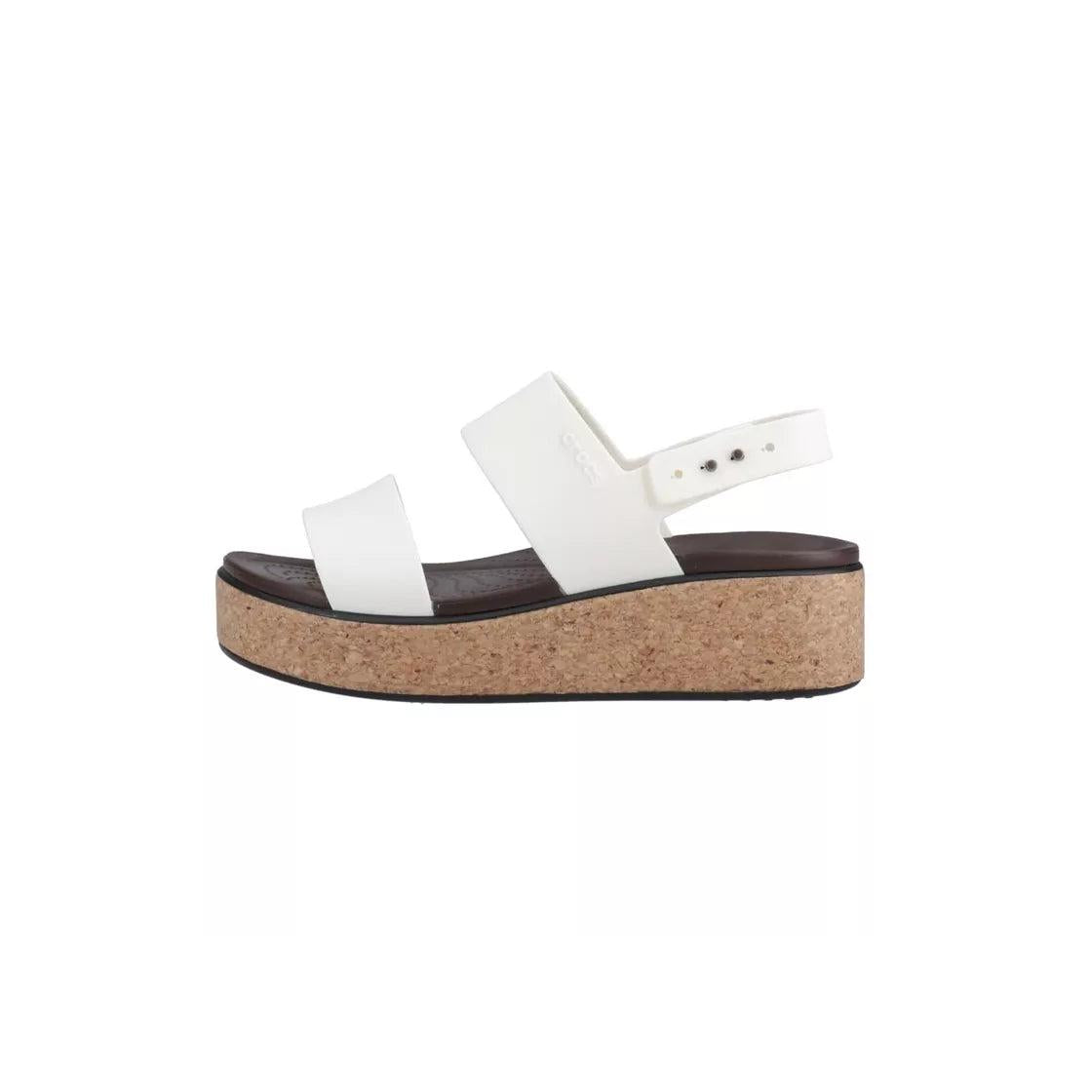 Sandales Brooklyn Cork Low Wedge - Noir