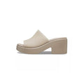 Sandales Brooklyn Frosted Slide Heel - Taupe