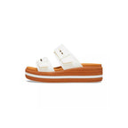 Sandales Brooklyn Woven Buckle - Blanc