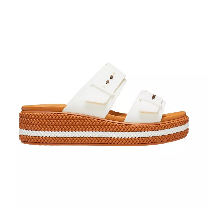 Sandales Brooklyn Woven Buckle - Blanc