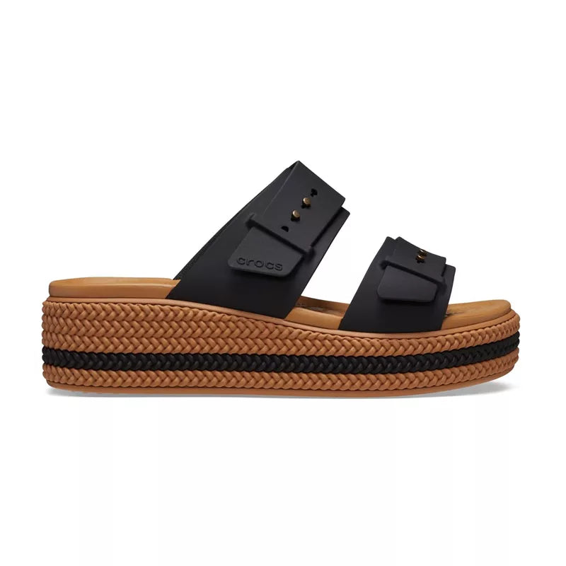 Sandales Brooklyn Woven Buckle - Noir