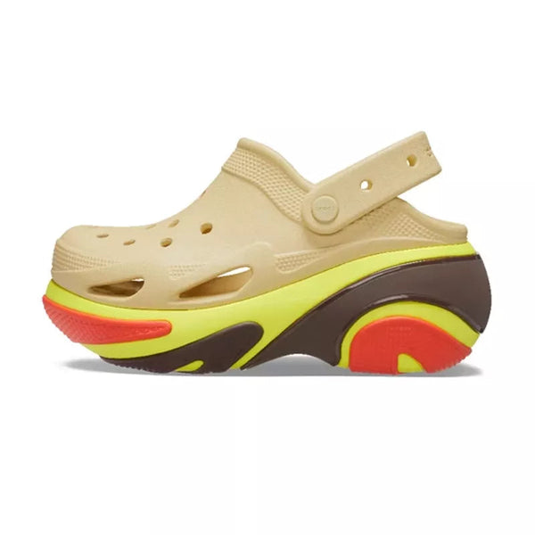 Sandales Bubble Crusah Clog - Beige, Jaune, Marron, Orange
