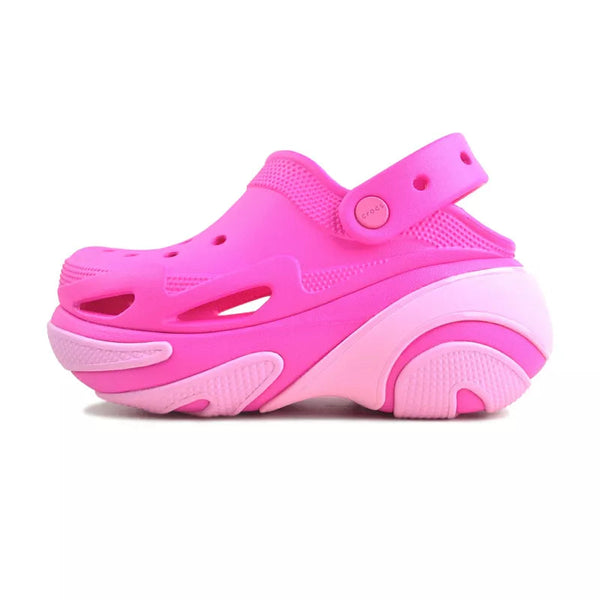 Sandales Bubble Crush Clog - Rose