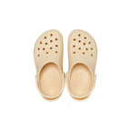 Sandales Classic Crocskin Clog - Ecru