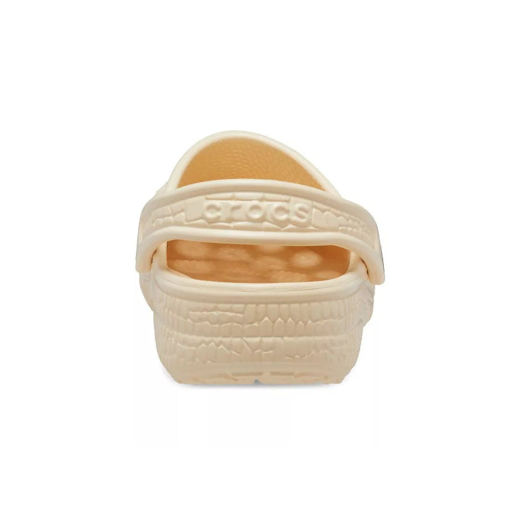 Sandales Classic Crocskin Clog - Ecru