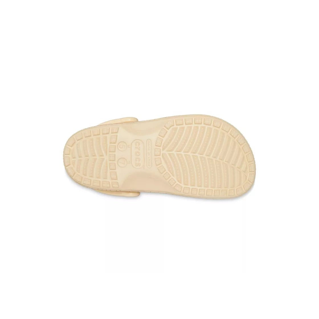 Sandales Classic Crocskin Clog - Ecru