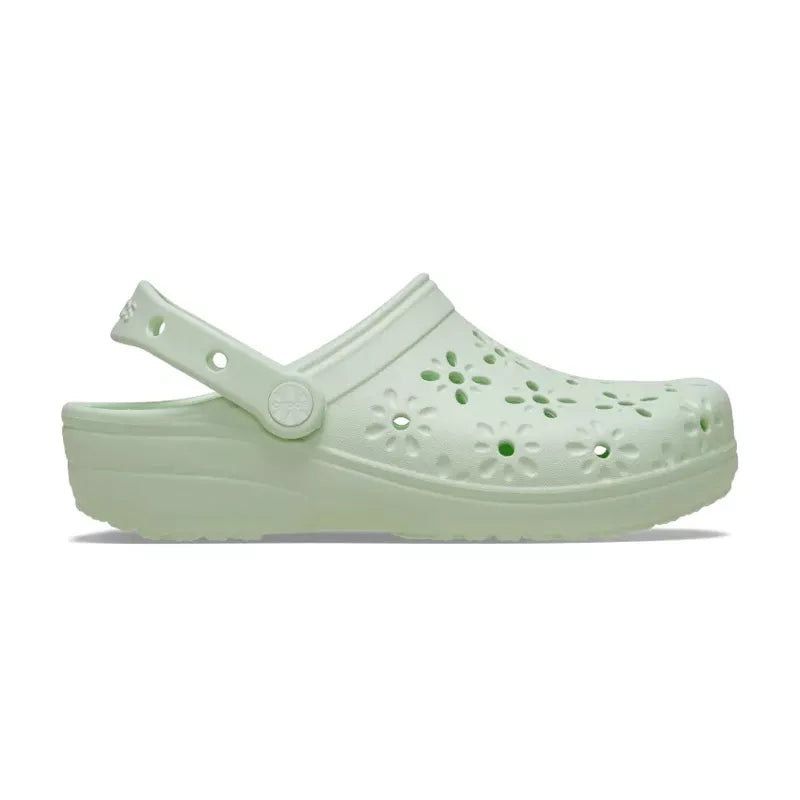 Sandales Classic Floral Cut Out Clog - Verdeau