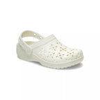Sandales Classic Floral Cut Out Clog - Blanc