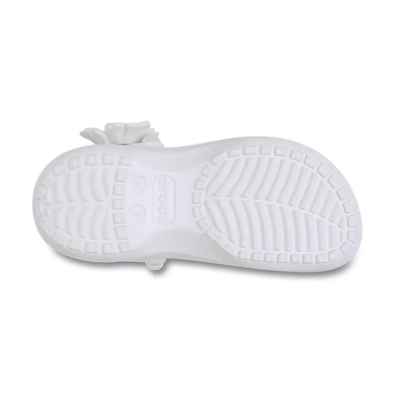 Sandales Classic Plateforme Bouquet - Blanc
