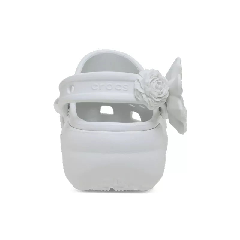Sandales Classic Plateforme Bouquet - Blanc
