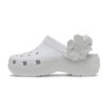 Sandales Classic Plateforme Bouquet - Blanc