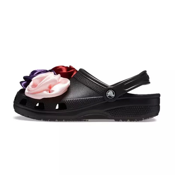 Sandales Classic Rosette Clog - Noir