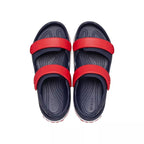 Sandales Crocs Crocband Cruiser Junior - Marine/Rouge