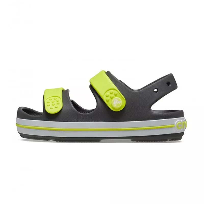 Sandales Crocband Cruiser Junior - Gris/Jaune