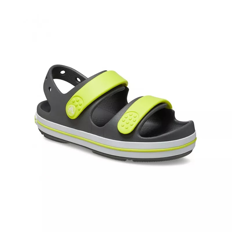 Sandales Crocband Cruiser Junior - Gris/Jaune