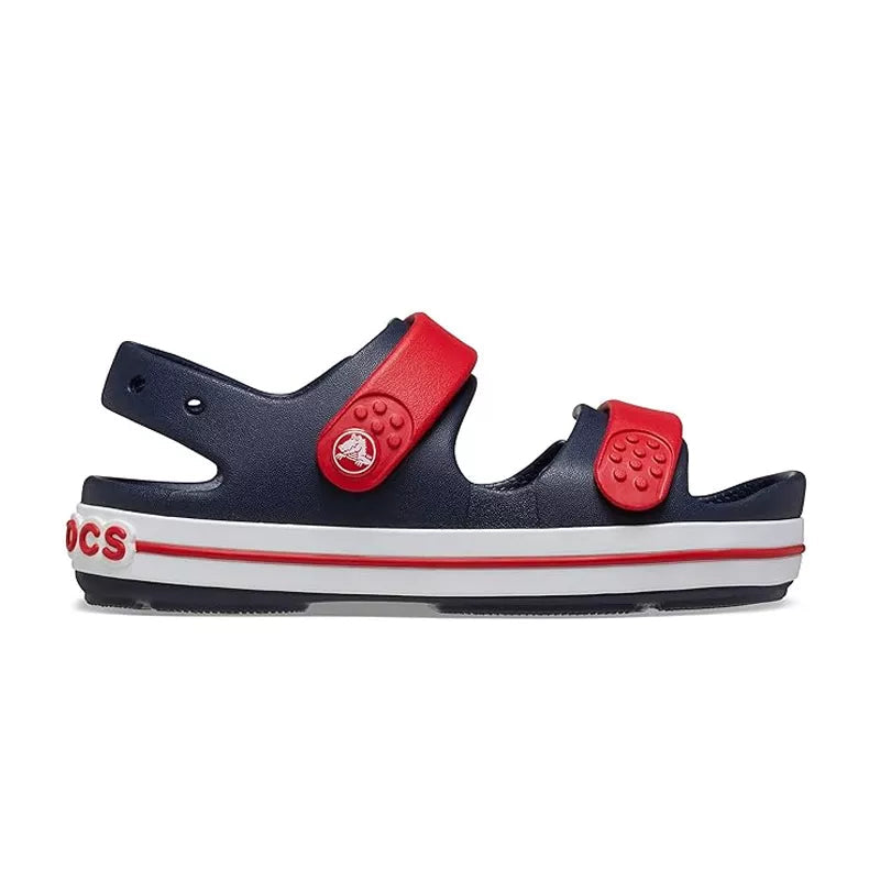 Sandales Crocs Crocband Cruiser Junior - Marine/Rouge