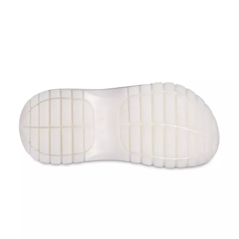 Sandales Mega Crush Metallic Clog - Blanc, Argent