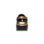 Sandales Mega Crush Metallic Clog - Noir/Doree