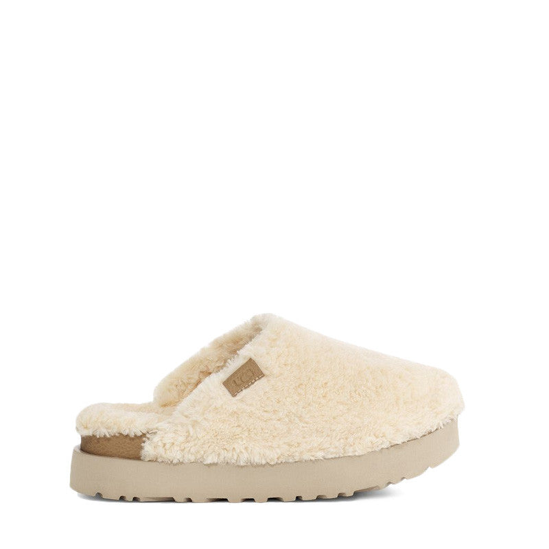 Sandales UGG Fuzz Sugar Slide - Beige - Femme