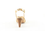 Sandales A Talon Jade - Gold Sandales A Talon Nalaïm