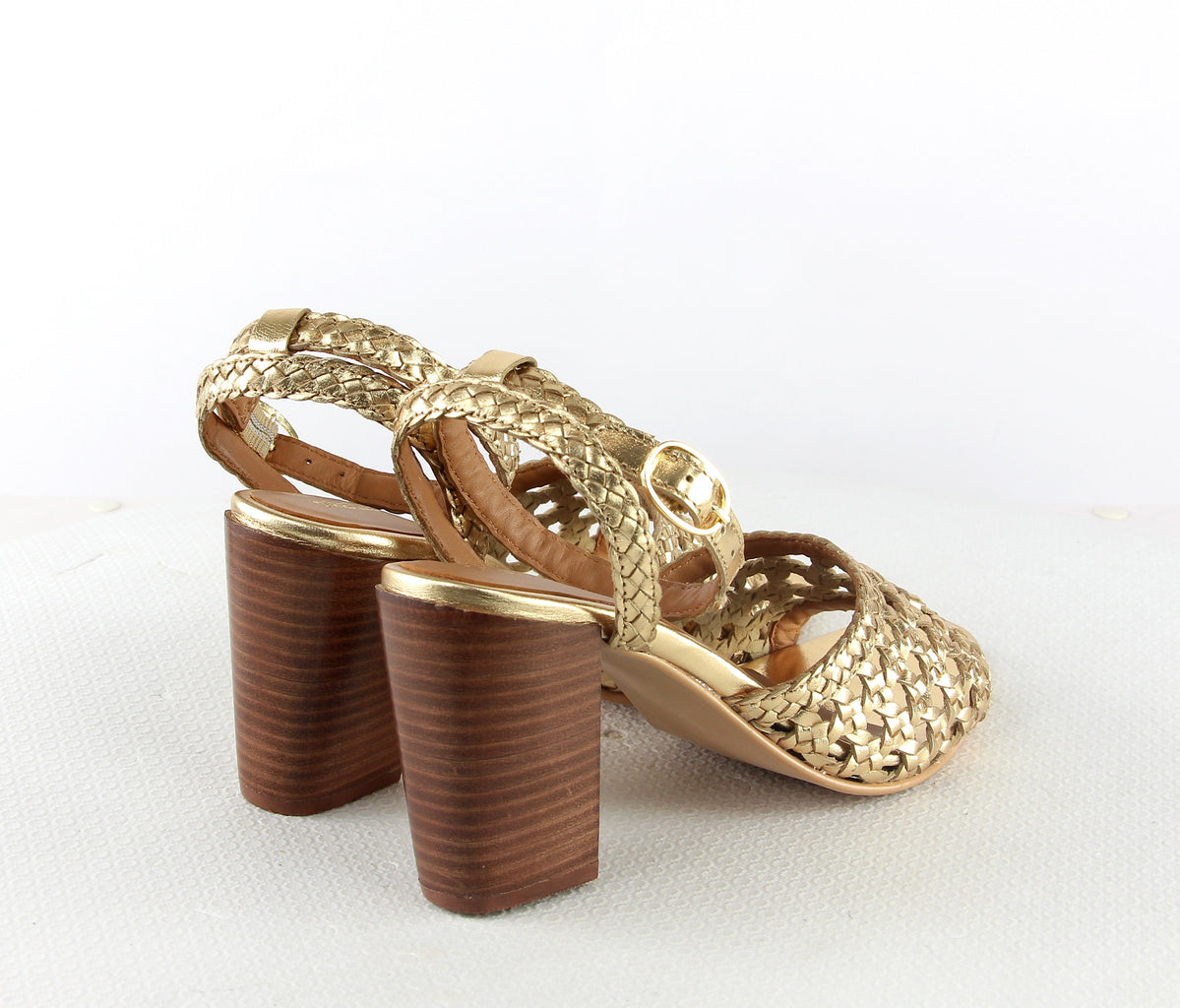 Sandales A Talon Jana - Gold Sandales A Talon Nalaïm