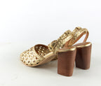 Sandales A Talon Jana - Gold Sandales A Talon Nalaïm