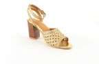 Sandales A Talon Jana - Gold Sandales A Talon Nalaïm