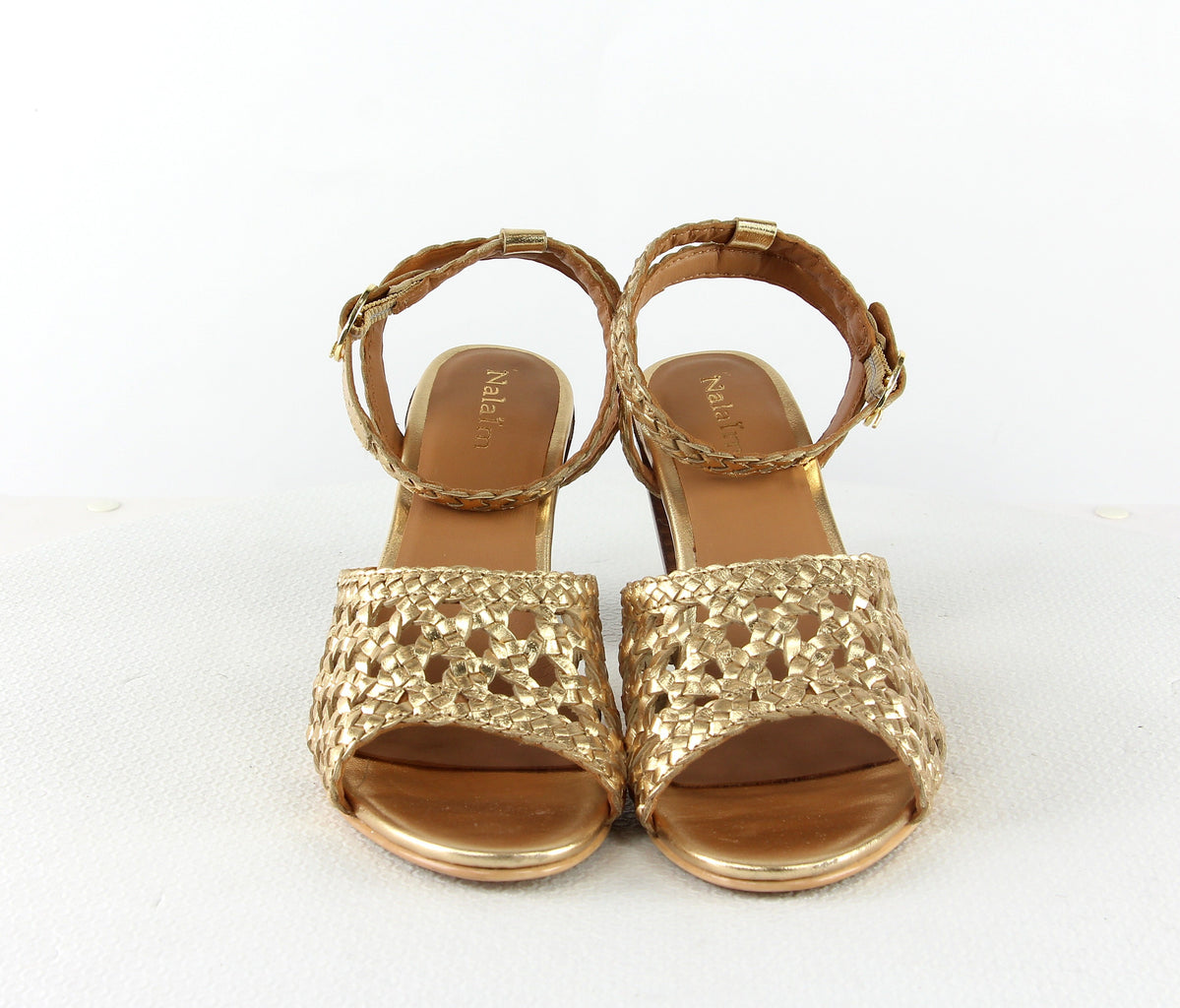 Sandales A Talon Jana - Gold Sandales A Talon Nalaïm