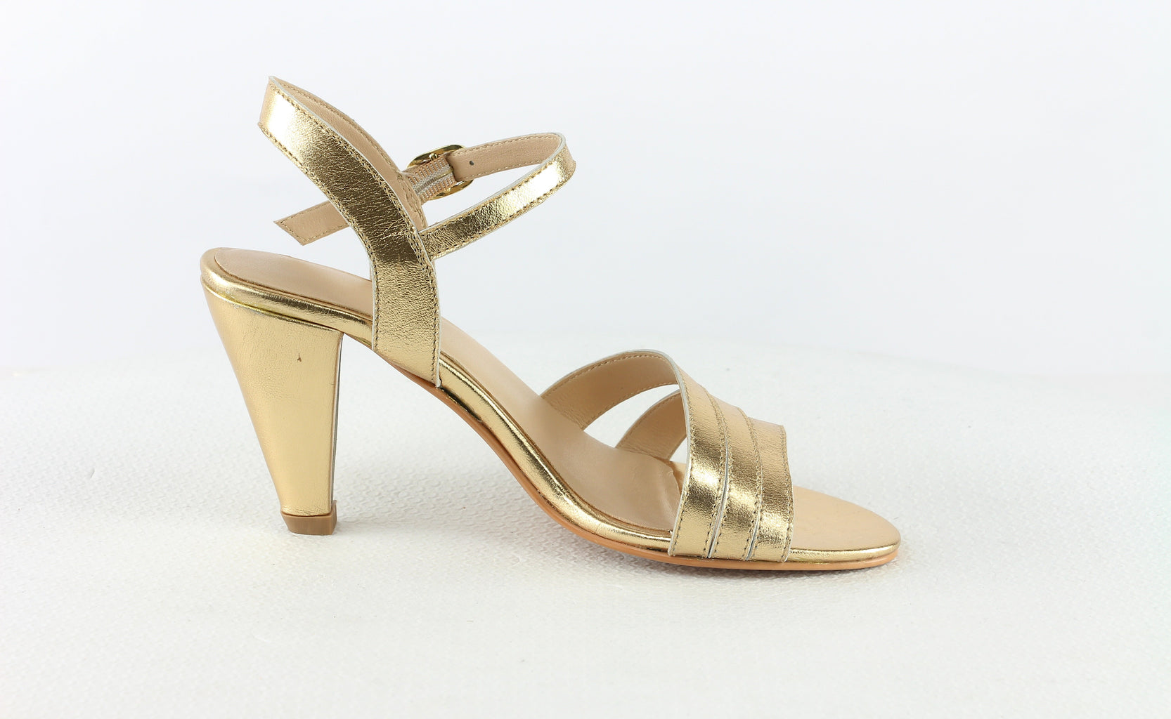 Sandales A Talon Jelena - Gold Sandales A Talon Nalaïm