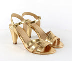 Sandales A Talon Jelena - Gold Sandales A Talon Nalaïm