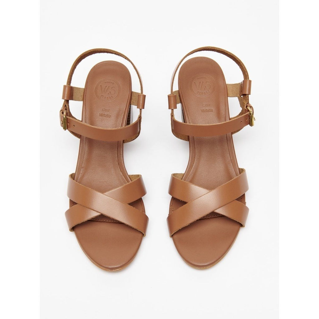 Sandales A Talons Amarok - Camel - White Sun - White Sun* - The Bradery