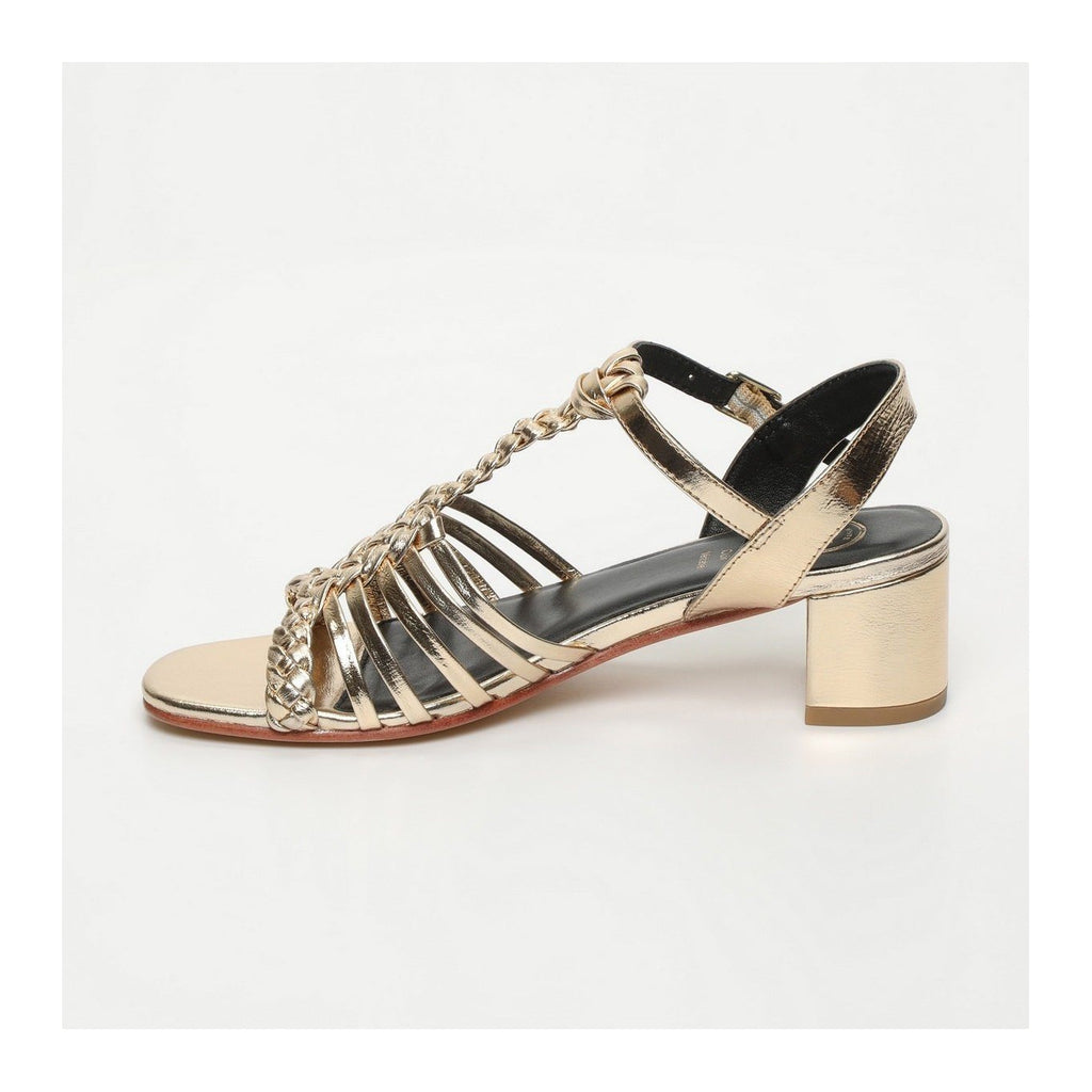 White Sun - Sandales À Talons Katell - Or - Femme